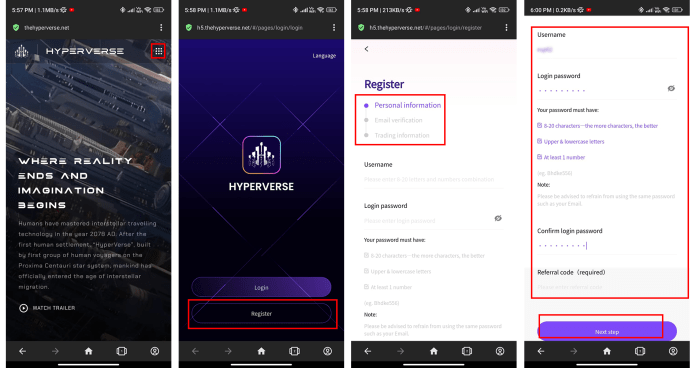 Hyperverse Login A Comprehensive Guide