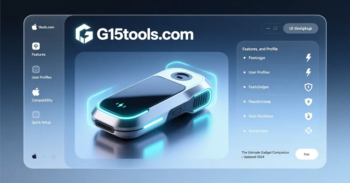 A Complete Guide to G15Tool Partnerships