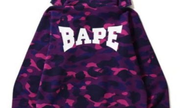 Purple Bape Hoodie