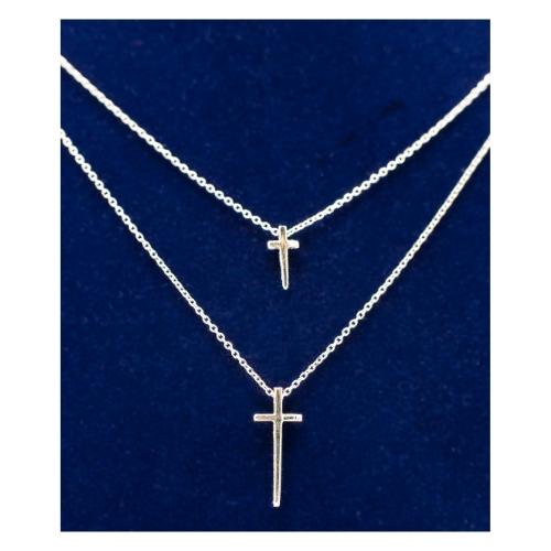 Double Cross Necklace A Statement of Personal Beliefs and Values