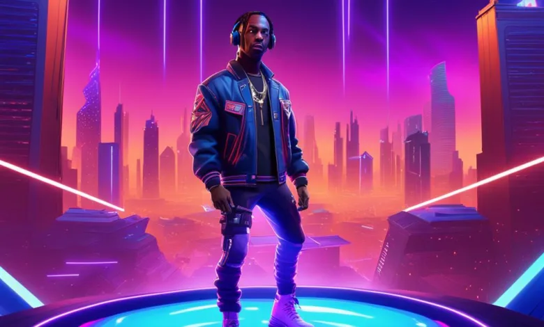 travis scott fortnite acc