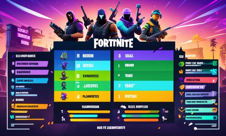 unreal leaderboard fortnite